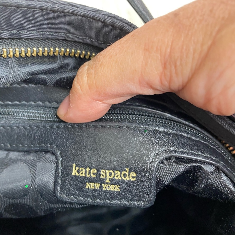 Kate Spade Black Nylon Crossbody Bag - Picture 7 of 9